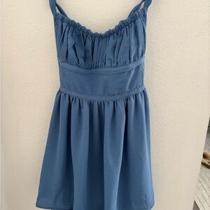 Lucy in the Sky Elegant Blue Dress